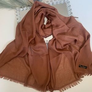 Mervin Sal brown - Plain - Pashmina - Viscose - Sha